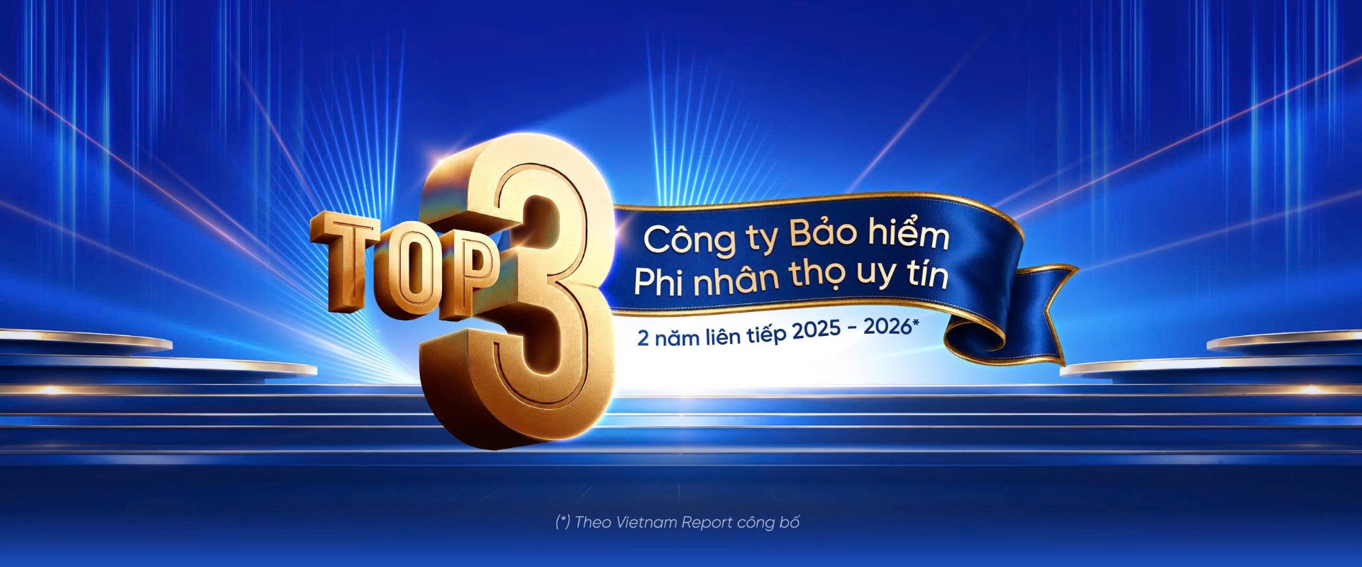 VBI – Top 3 công ty bảo hiểm phi nhân thọ uy tín 2 năm liên tiếp 2025–2026 theo Vietnam Report